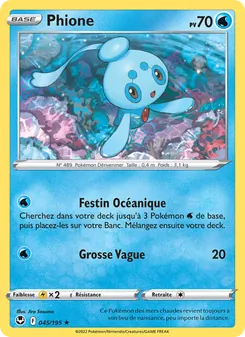 Phione 045/195 — Silver Tempest / Silver Tempest Trainer Gallery