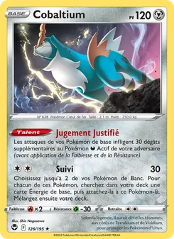 Cobaltium 126/195 — Silver Tempest / Silver Tempest Trainer Gallery