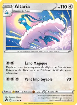 Altaria 143/195 — Silver Tempest / Silver Tempest Trainer Gallery