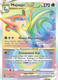 Majaspic VSTAR 196/195 — Silver Tempest / Silver Tempest Trainer Gallery