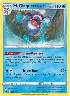 M. Glaquette de Galar 38/192 — Rebel Clash