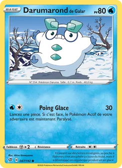 Darumarond de Galar 47/192 — Rebel Clash