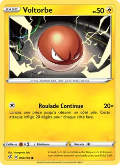 Voltorbe 56/192 — Rebel Clash