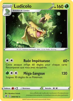 Ludicolo 9/192 — Rebel Clash