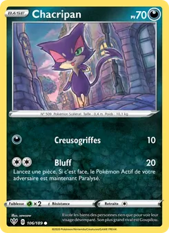 Chacripan 106/189 — Darkness Ablaze