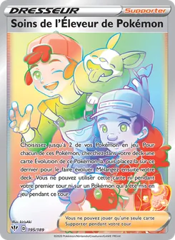 Soins de l'Éleveur de Pokémon 195/189 — Darkness Ablaze