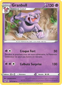 Granbull 71/189 — Darkness Ablaze