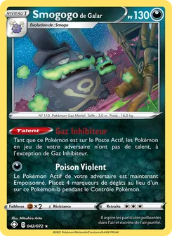 Smogogo de Galar 42/72 — Shining Fates / Shining Fates Shiny Vault