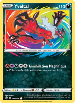 Yveltal 46/72 — Shining Fates / Shining Fates Shiny Vault