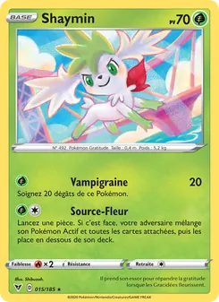 Shaymin 15/185 — Vivid Voltage