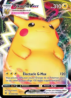 Pikachu VMAX 44/185 — Vivid Voltage