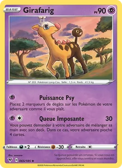 Girafarig 65/185 — Vivid Voltage