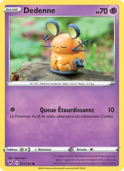 Dedenne 77/185 — Vivid Voltage