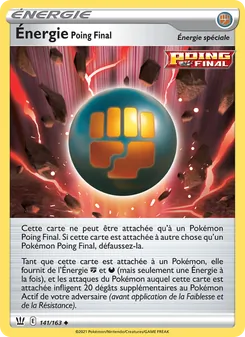 Énergie Poing Final 141/163 — Battle Styles