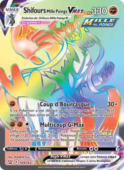 Shifours Mille Poings VMAX 169/163 — Battle Styles