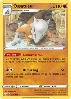 Ossatueur 70/163 — Battle Styles