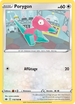 Porygon 116/198 — Chilling Reign