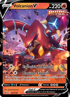 Volcanion V 25/198 — Chilling Reign