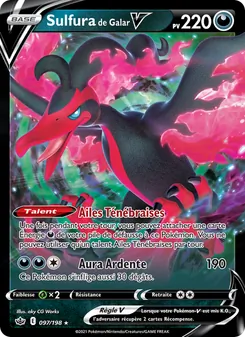 Sulfura de Galar V 97/198 — Chilling Reign