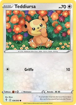 Teddiursa 126/203 — Evolving Skies