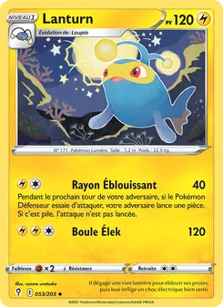 Lanturn 53/203 — Evolving Skies