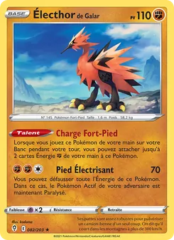 Électhor de Galar 82/203 — Evolving Skies