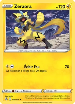Zeraora 102/264 — Fusion Strike
