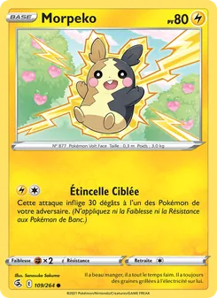 Morpeko 109/264 — Fusion Strike