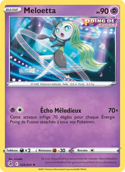 Meloetta 124/264 — Fusion Strike