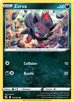 Zorua 170/264 — Fusion Strike