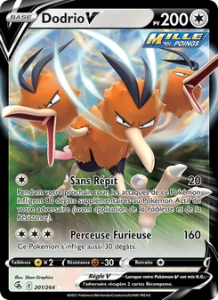 Dodrio V 201/264 — Fusion Strike