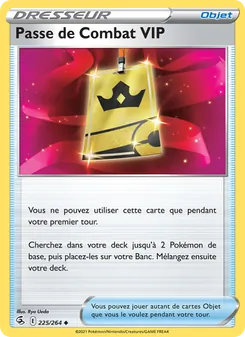 Passe de Combat VIP 225/264 — Fusion Strike
