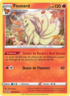 Feunard 31/264 — Fusion Strike
