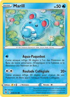 Marill 58/264 — Fusion Strike