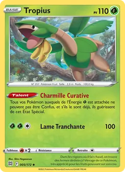 Tropius 005/172 — Brilliant Stars / Brilliant Stars Trainer Gallery
