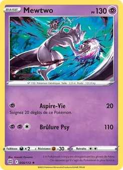 Mewtwo 056/172 — Brilliant Stars / Brilliant Stars Trainer Gallery