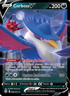 Corboss V 088/172 — Brilliant Stars / Brilliant Stars Trainer Gallery