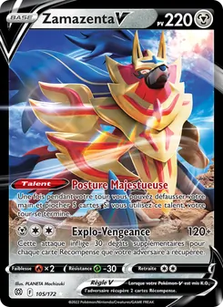 Zamazenta V 105/172 — Brilliant Stars / Brilliant Stars Trainer Gallery