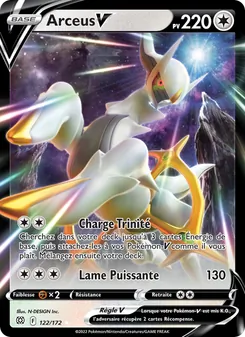 Arceus V 122/172 — Brilliant Stars / Brilliant Stars Trainer Gallery