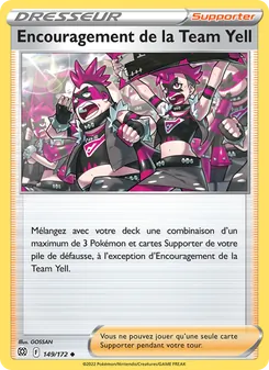 Encouragement de la Team Yell 149/172 — Brilliant Stars / Brilliant Stars Trainer Gallery