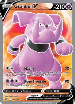 Granbull V 159/172 — Brilliant Stars / Brilliant Stars Trainer Gallery