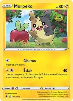 Morpeko SWSH031 — SWSH Black Star Promos