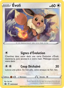 Évoli SWSH042 — SWSH Black Star Promos