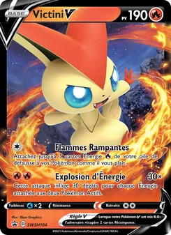 Victini V SWSH104 — SWSH Black Star Promos