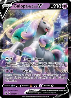 Galopa de Galar V SWSH111 — Evolving Skies / SWSH Black Star Promos