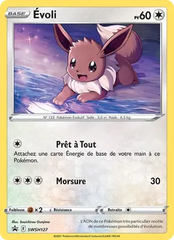 Évoli SWSH127 — SWSH Black Star Promos
