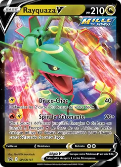 Rayquaza V SWSH147 — SWSH Black Star Promos