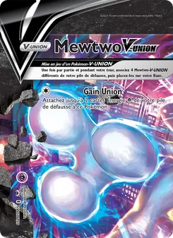 Mewtwo V-UNION SWSH159 — SWSH Black Star Promos