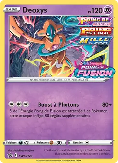Deoxys SWSH170 — SWSH Black Star Promos