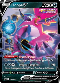 Hoopa V SWSH176 — SWSH Black Star Promos